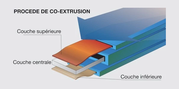 Procédé de co-extrusion